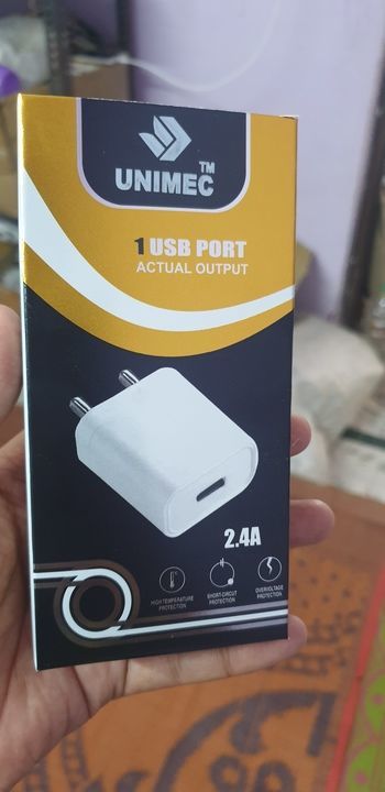 Single usb charger uploaded by Unimec technology on 5/25/2021
