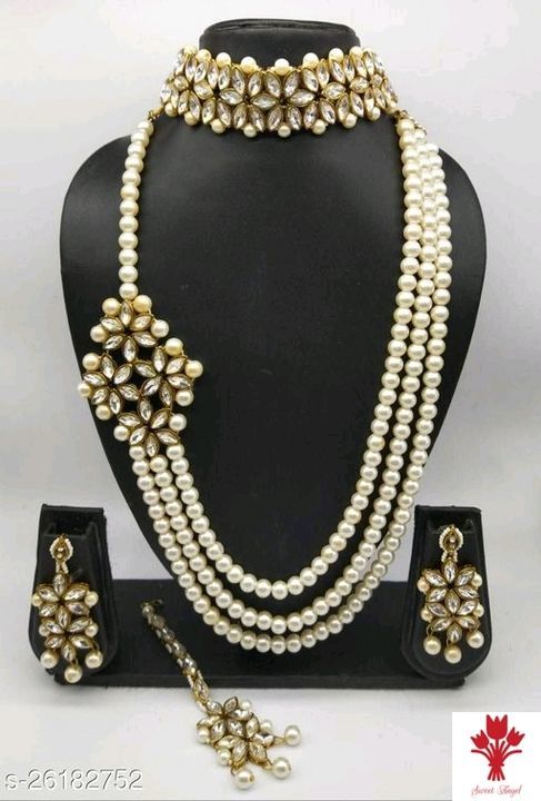 Bridal jewellery set uploaded by business on 5/25/2021