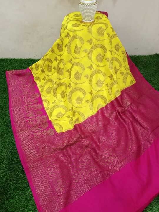 Semi dupion sarees uploaded by AVM collections on 5/25/2021