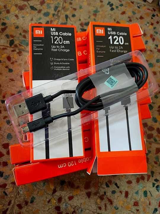 Mi USB Data cable
 Good quality uploaded by dhiraj Mobile enterprise on 8/6/2020