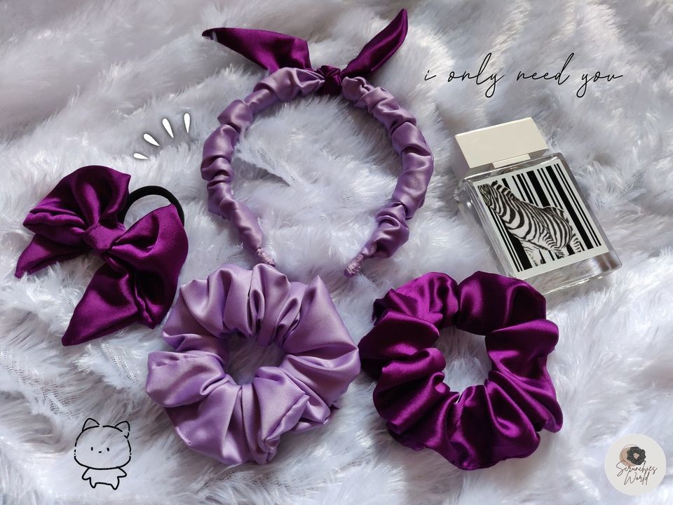 Dreamy Lilac combo uploaded by Myscrunchies_world on 5/25/2021
