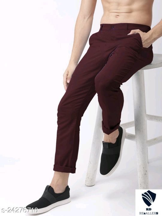Post image Buy now 699/- only
Contect us 7018057921

Casual Fashionista Men Trousers
Fabric: Cotton
Pattern: Solid
Multipack: 1
Sizes: 
34 (Waist Size: 34 in, Length Size: 40 in) 
28 (Waist Size: 28 in, Length Size: 40 in) 
30 (Waist Size: 30 in, Length Size: 40 in) 
32 (Waist Size: 32 in, Length Size: 40 in) 

Dispatch: 2-3 Days
Easy Returns Available In Case Of Any Issue