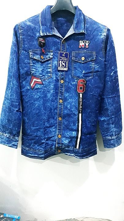 Blue Denim Jacket. uploaded by business on 8/6/2020