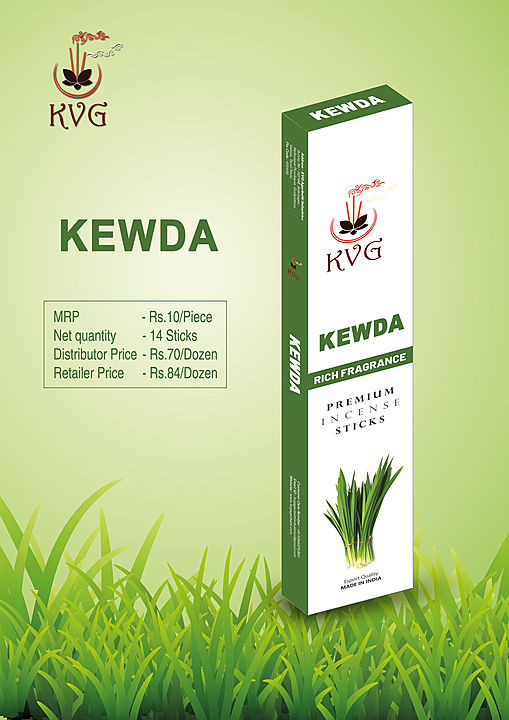 Kewda incense sticks  uploaded by Kvg agarbatti industries on 5/24/2020