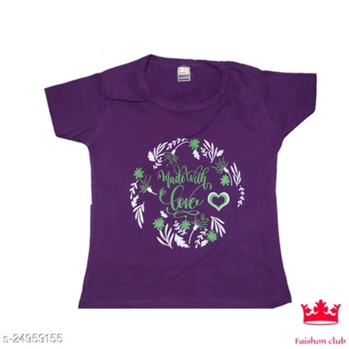 Girls t shirt pack of 5 uploaded by Faishon fiesta on 5/26/2021
