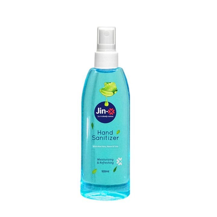 Hand Sanitizer with Mist Pump 100ml  uploaded by JIN-X HEALTHCARE PVT LTD on 5/26/2021