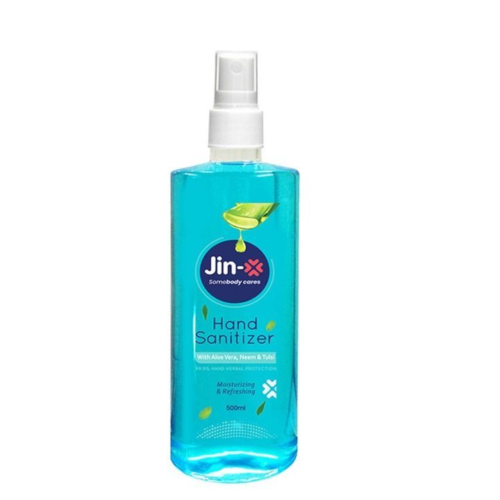 Hand Sanitizer with Mist Pump 500ml  uploaded by JIN-X HEALTHCARE PVT LTD on 5/26/2021