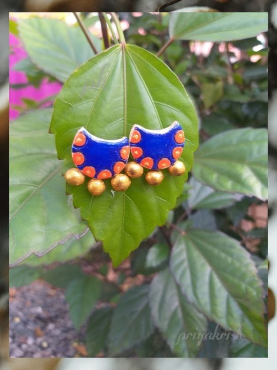 Terracotta earring uploaded by PriyaKrish terracotta jewellery on 5/26/2021