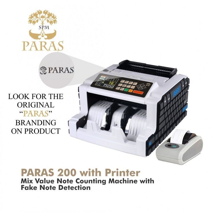Mix Value Counting Machine PARAS-200 With Printer uploaded by Shree Paras Marketing on 5/26/2021