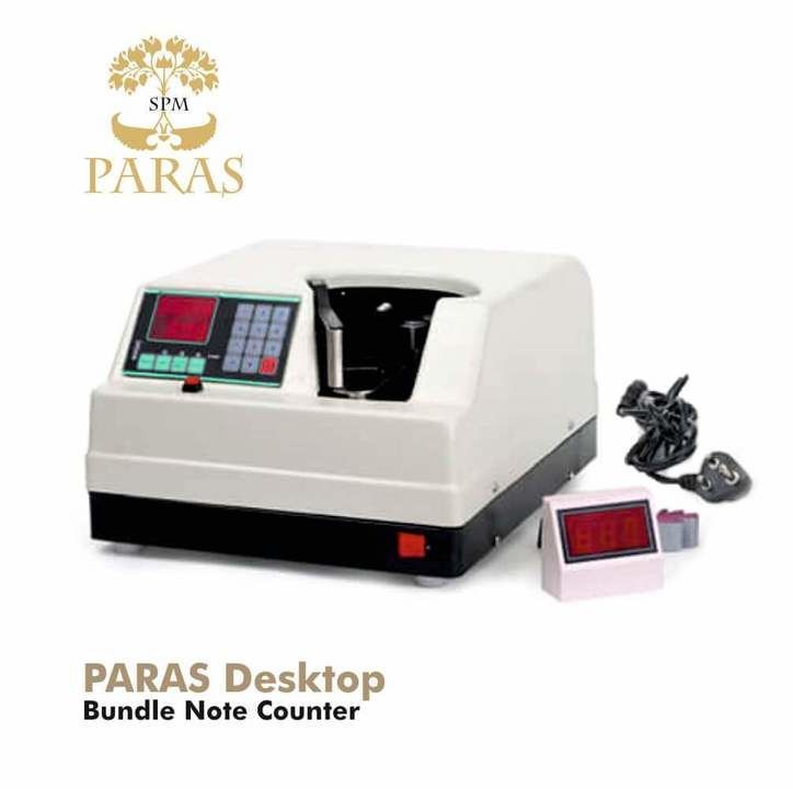 Bundle Note Counting Machine PARAS- Desktop uploaded by Shree Paras Marketing on 5/26/2021
