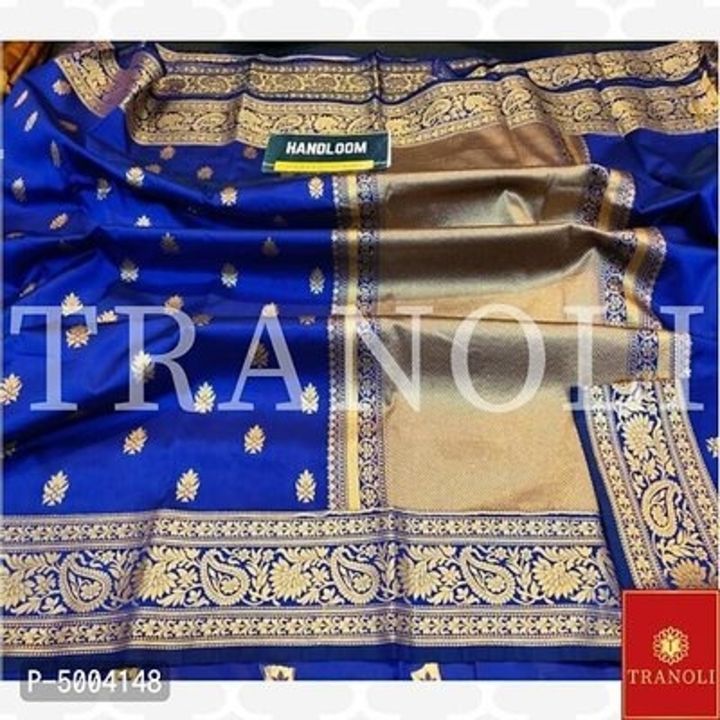 Tranoli Banarasi Silk Zari Border Saree With Blouse Piece

 Color:  Multicoloured

 Fabric:  Art Sil uploaded by KING FISHER TO KING LIFE on 5/26/2021