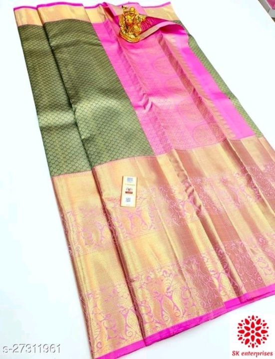Trendy Graceful Sarees
Saree Fabric: Lycra
Blouse: Semi-Stitched Blouse
Blouse Fabric: Poly Georgett uploaded by sipun Kumar Sahoo on 5/26/2021