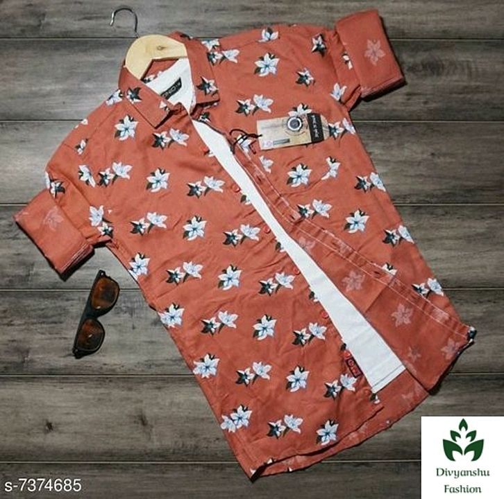 Trendy printed shirts uploaded by Divyanshu trendz on 8/7/2020