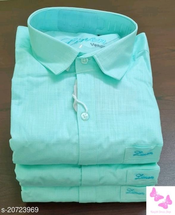 Linen shirts ☘️🌺☘️ Size M to XXL uploaded by Ranjith dress shop ☘️🌺☘️ on 5/26/2021