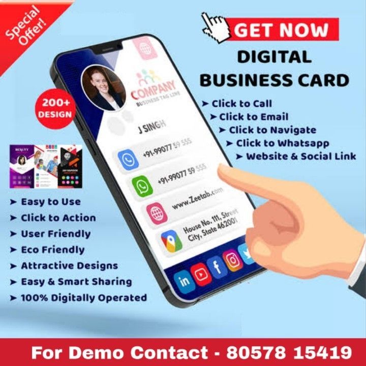 Post image *In this Corona/Lockdown Grow your Business with Digital Visiting Card / Mini Website with E-commerce Feature &amp; get instant new lead response*


https://www.esmrtcard.com/Adv-Ganesh-Alandikar

http://www.esmrtcard.com/SHREE-CHAKRA-TECHNOLOGIES

http://www.esmrtcard.com/URVASHI-MAKEUP-STUDIO

https://www.esmrtcard.com/Rajesh-Jha

https://www.esmrtcard.com/Brij-Associates

https://www.esmrtcard.com/Raka-Enterprises

https://www.esmrtcard.com/THE-ANGRY-MOTHER-SOAP-CO