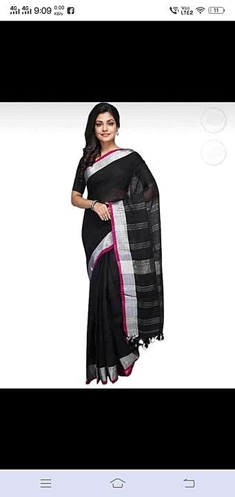 I'm linen by linen Saree mainefakchar  uploaded by I'm manufacture linen Saree  on 8/7/2020
