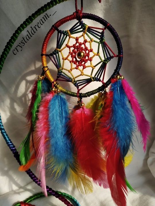 Colorful dreamcatcher uploaded by Crystal Dreams on 5/26/2021