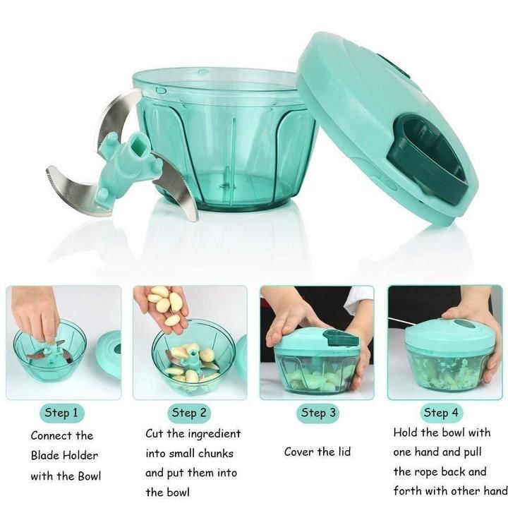 1178 Manual Compact  Powerful Hand Held Vegetable Food Chopper (450ml)

 uploaded by A.I.TRADERS on 5/26/2021