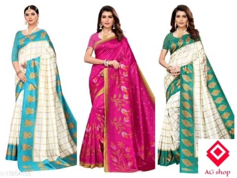 women sarees combo 3pees uploaded by Imran Dal on 5/26/2021