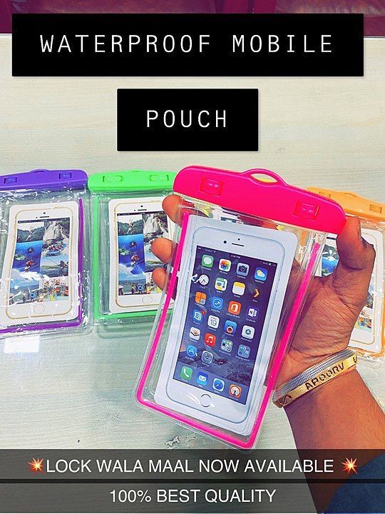 Waterproof mobile pouch uploaded by gmart-indoa on 8/7/2020