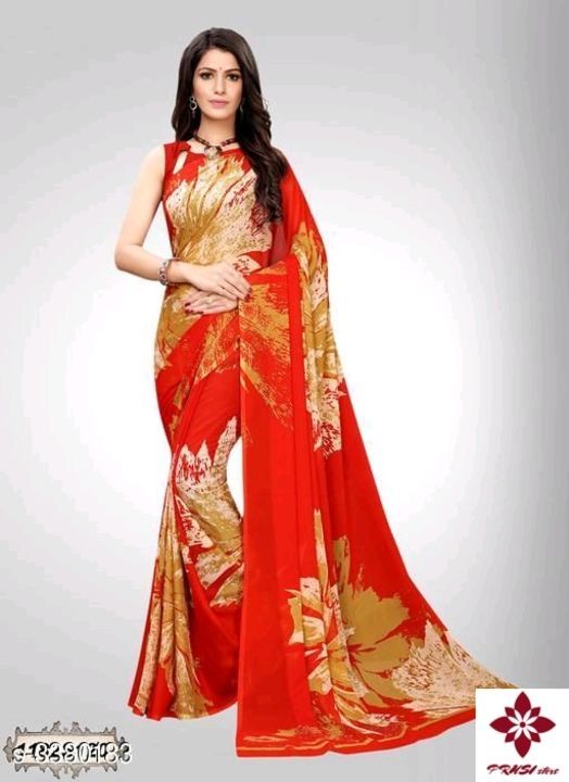 Morden stylish woman Sarees uploaded by PRUSI store on 5/26/2021