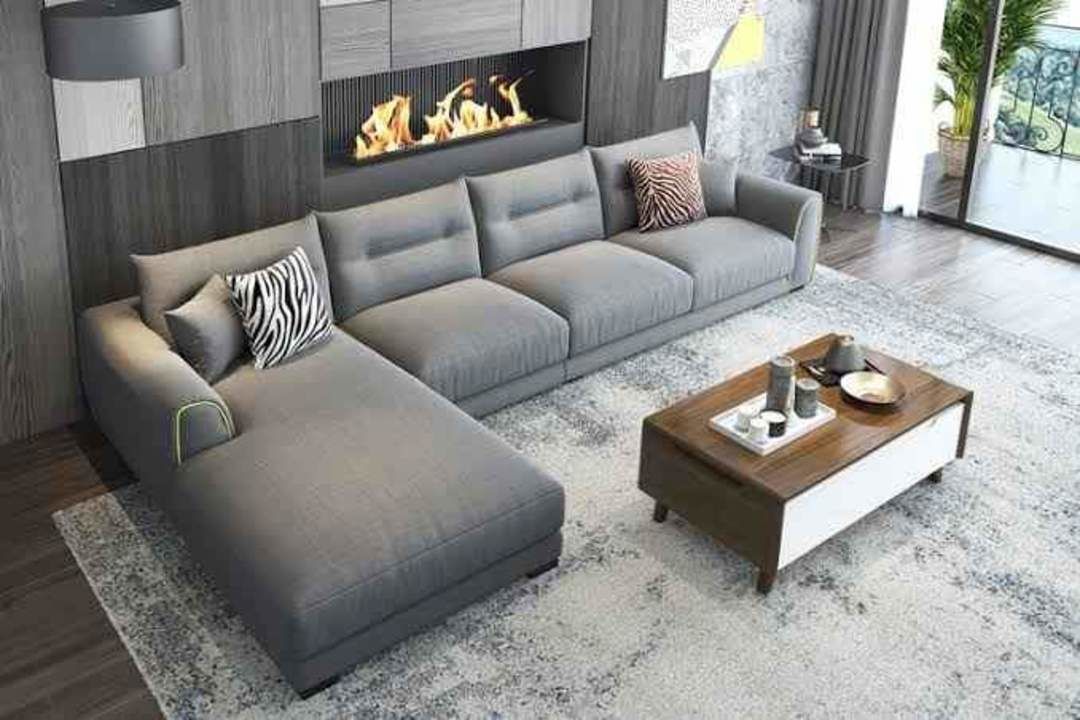 L Shape sofa  uploaded by Furniture zone Interior design on 5/26/2021