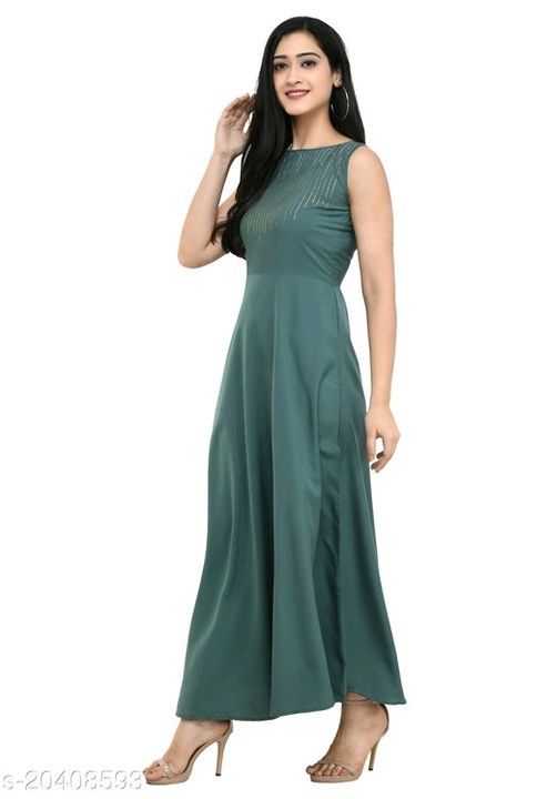 Classic Glamorous Women Dresses

Fabric: Crepe
Sleeve Length: Sleeveless
Pattern: Solid
Multipack: 1 uploaded by business on 5/27/2021
