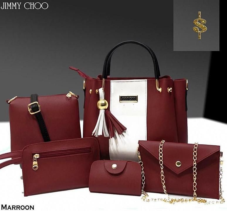 Post image *hand bags*(9382712674)

available colours

* BRAND- JIMMY CHOO*
*5* pc combo
Better Quality 
Classy look 
-

Ship-
*DTDC

*Note- *dispatching* will be done   slip will be given on *friday* *night* or *Saturday* 



QUALITY ASSURED

 Shipping free
