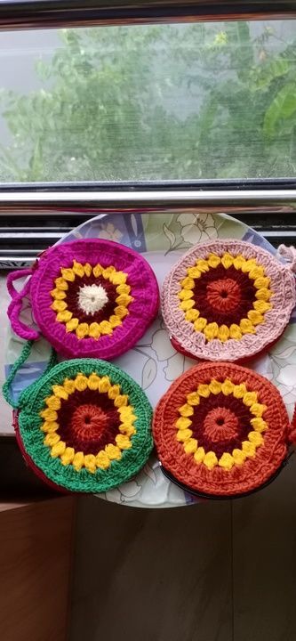 Sunflower coin purse  uploaded by Hoichoi creation on 5/27/2021