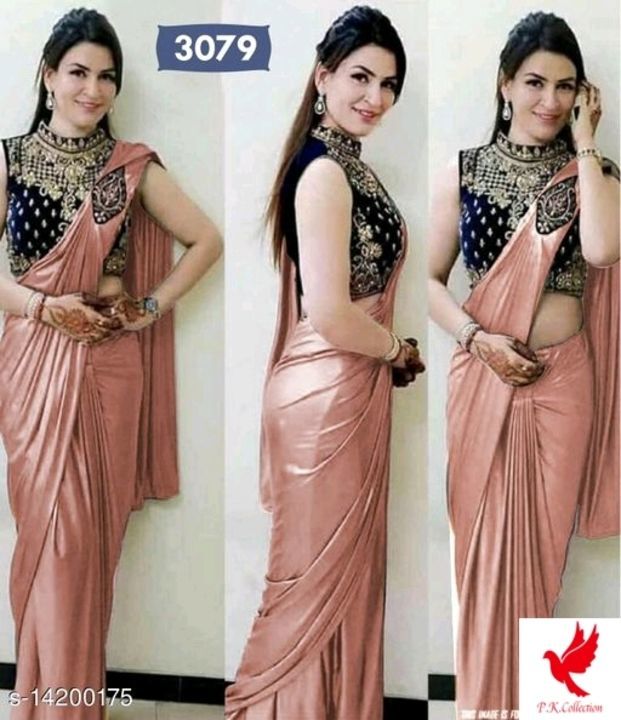 Post image I want to sell this saree with blouse