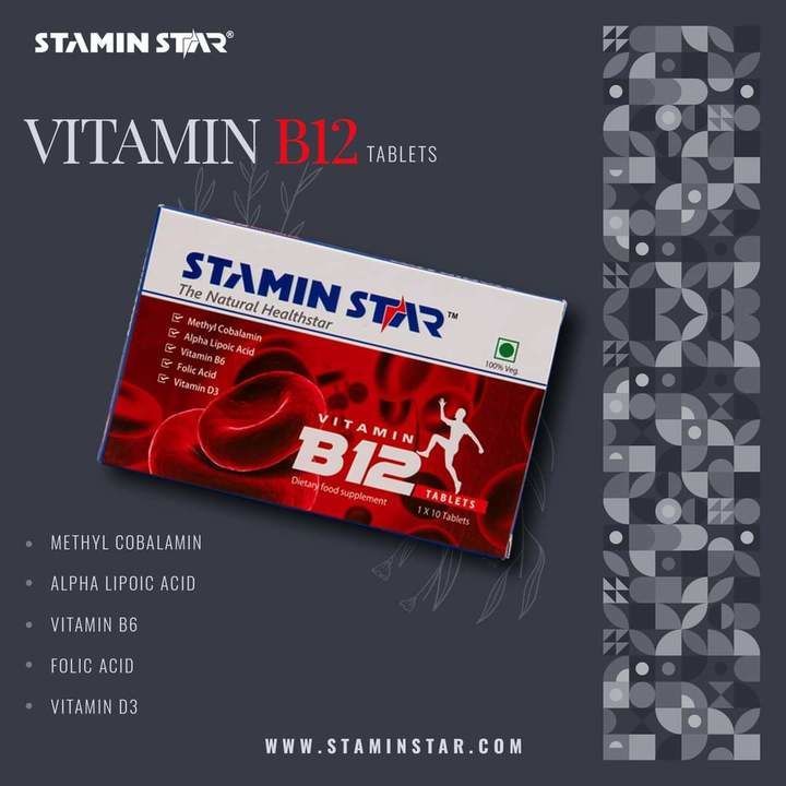  Staminstar Viramin b12 tablet uploaded by Shridutt Enterprises on 5/27/2021