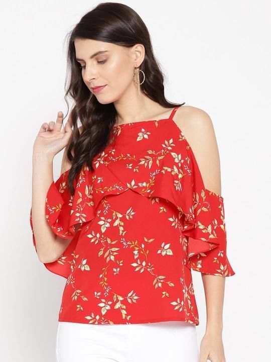 Cold shoulder top uploaded by Samyak Clothing on 5/27/2021