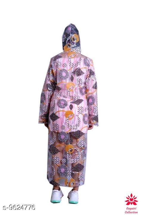 Women rain coat uploaded by business on 5/27/2021