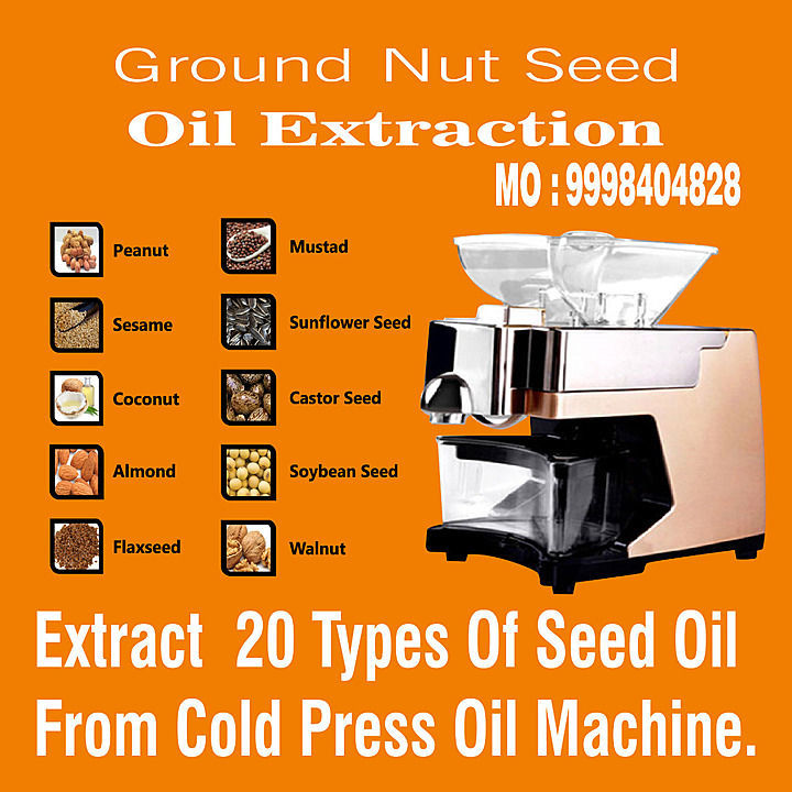 Cold press oil maker machine  uploaded by business on 8/7/2020
