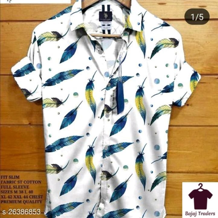 Stylish Retro Men Shirts

Fabric: Cotton
Sleeve Length: Short Sleeves
Pattern: Printed
Sizes:
S (Che uploaded by business on 5/27/2021