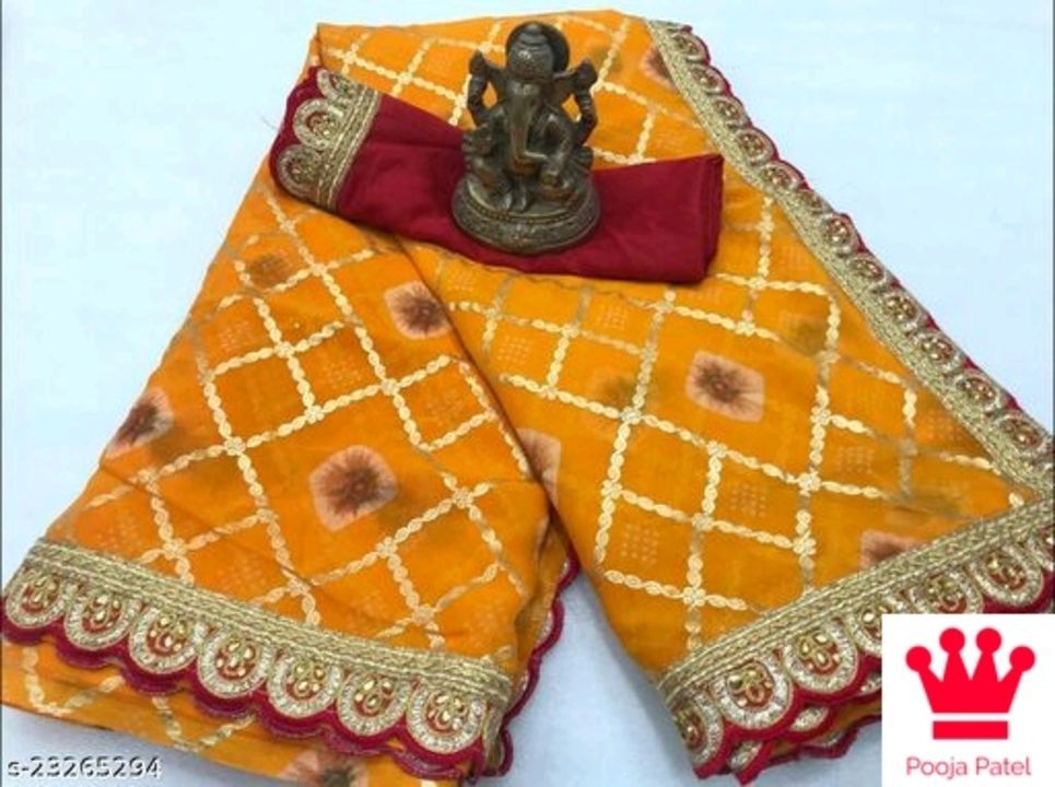 Chanderi saree uploaded by Misthi garments on 5/27/2021