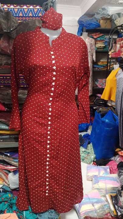 Dot dress uploaded by Life time fashion factory on 5/28/2021