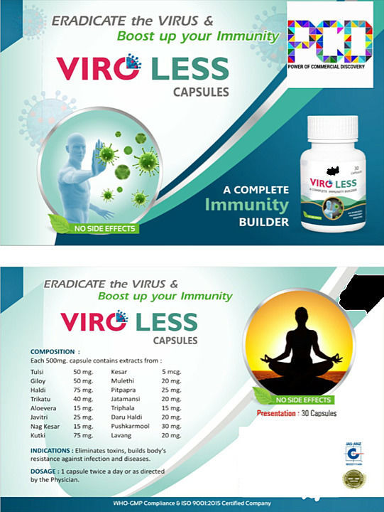 Viro Less uploaded by PCD BUSINESS WORLD on 5/24/2020