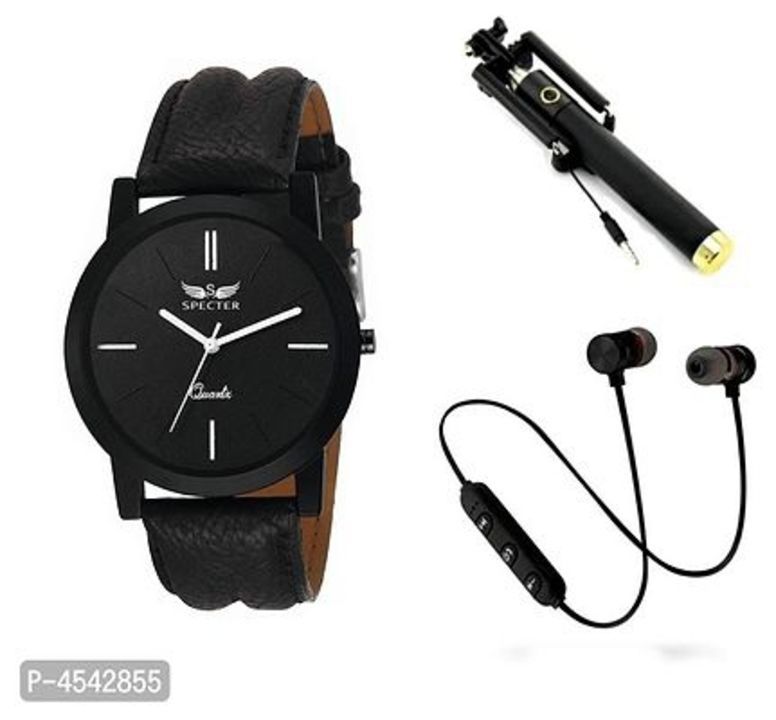 Men's Stylish and Trendy Analog Watch with Accessories (Combo) uploaded by Yobo_shop on 5/28/2021