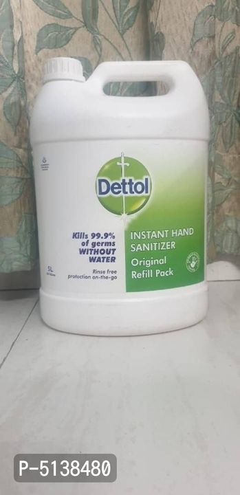Dettol Sanitizer- 5 Ltr uploaded by business on 5/28/2021