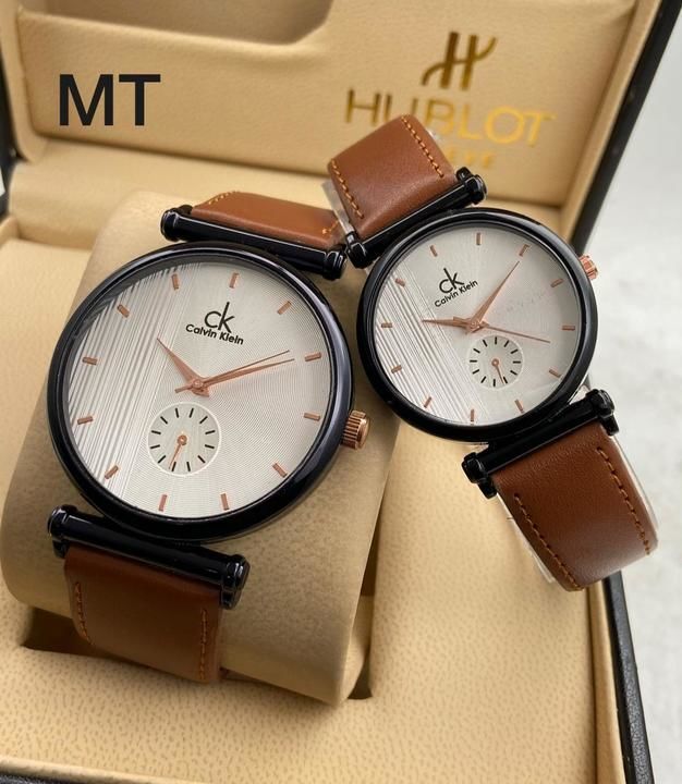 Post image Ck  For couple watch  Good quality 👌👌