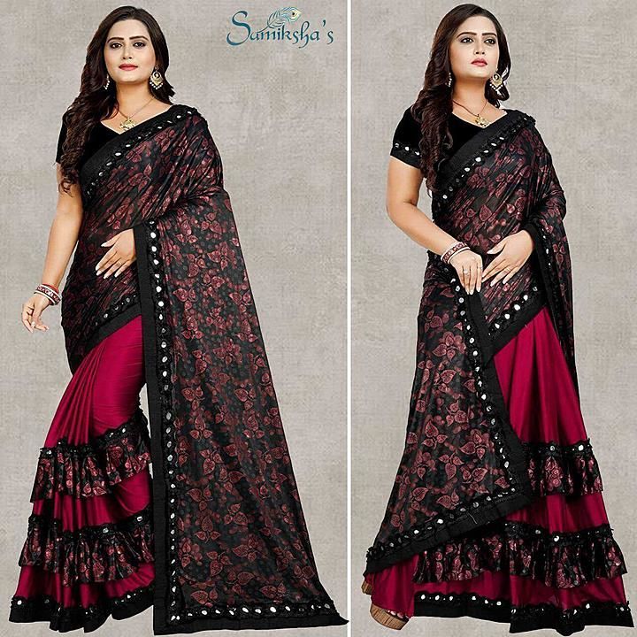 Stylish banglory silk saree uploaded by business on 8/7/2020
