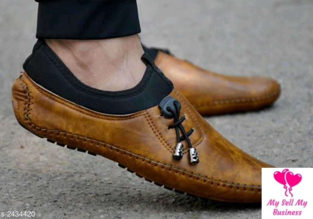 Eva fashionable trendy men's designer loafer uploaded by Nitya Dubey on 5/28/2021