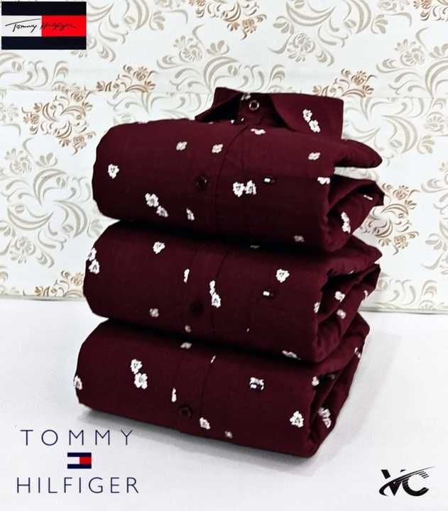 Post image 😍😍😍😍

*Brand Tommy*

*Surplus printed shirt*.

*Quality Assured👌🏻*

3 colors🎨

*fabric Cotton*

*_Full sleeves_*

*Size M,L,XL,*

*Price 480fs

Open orders

Set wise also Available

😍😍😍😍
Bal