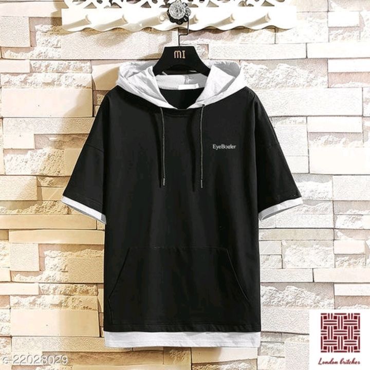 Trendy men's Hooded tshirt  uploaded by London britches  on 5/28/2021