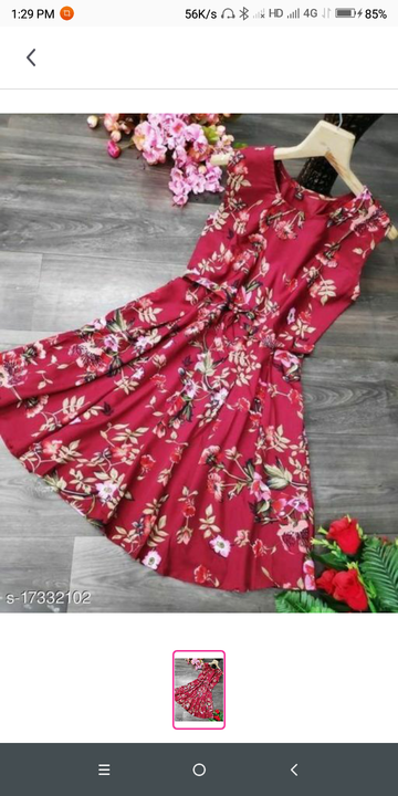 Women's long dress gown uploaded by business on 5/28/2021