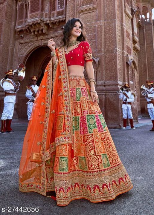 Lehenga materials  uploaded by business on 5/28/2021