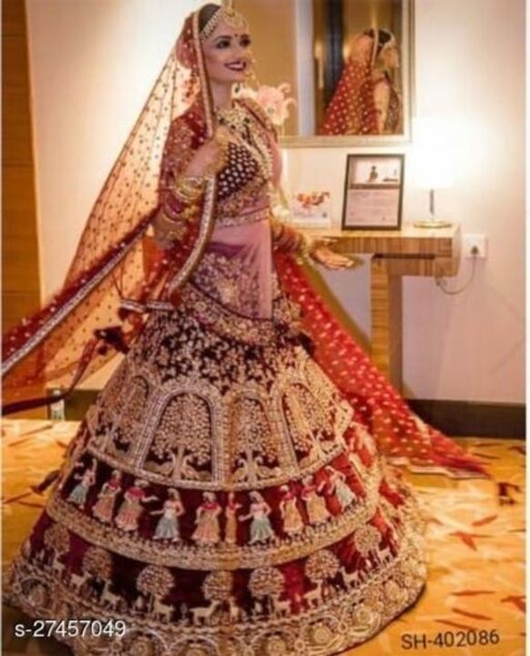 Lehenga materials  uploaded by business on 5/28/2021