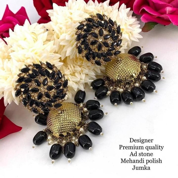 Designer Premium Quality AD Stone Earrings  uploaded by Nagar art jewelry  on 5/28/2021