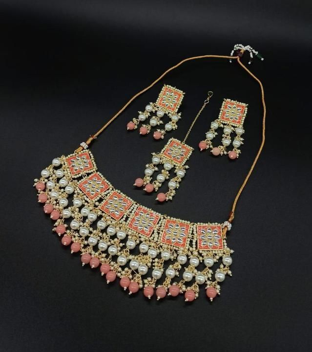 Premium Quality Meenakari Chokar  uploaded by Nagar art jewelry  on 5/28/2021